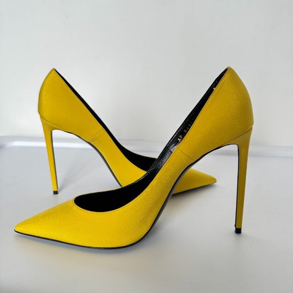 Yves Saint Laurent Shoes - YSL MONCEAU PUMPS IN SATIN CREPE